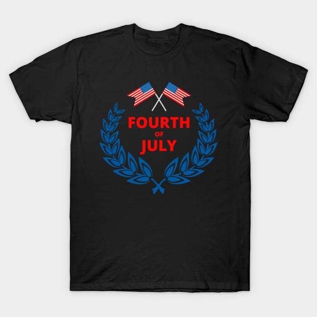 july 4th T-Shirt by Mdath